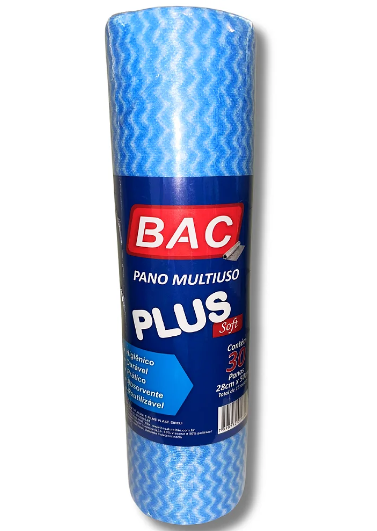 Rolo Pano Multiuso 50X28Cm c/30 panos
