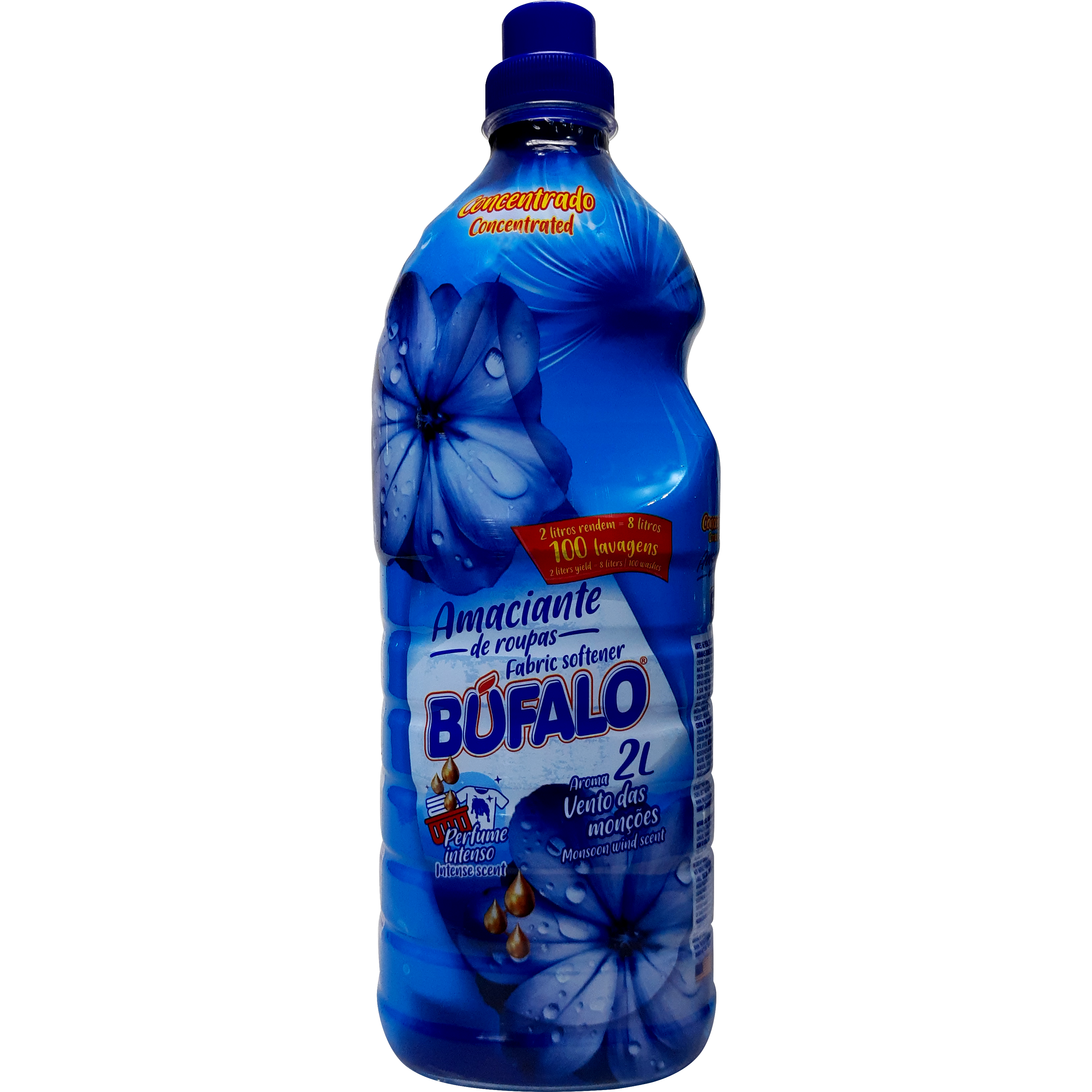 Amaciante Concentrado Búfalo - Vento Das Monções 2000 Ml