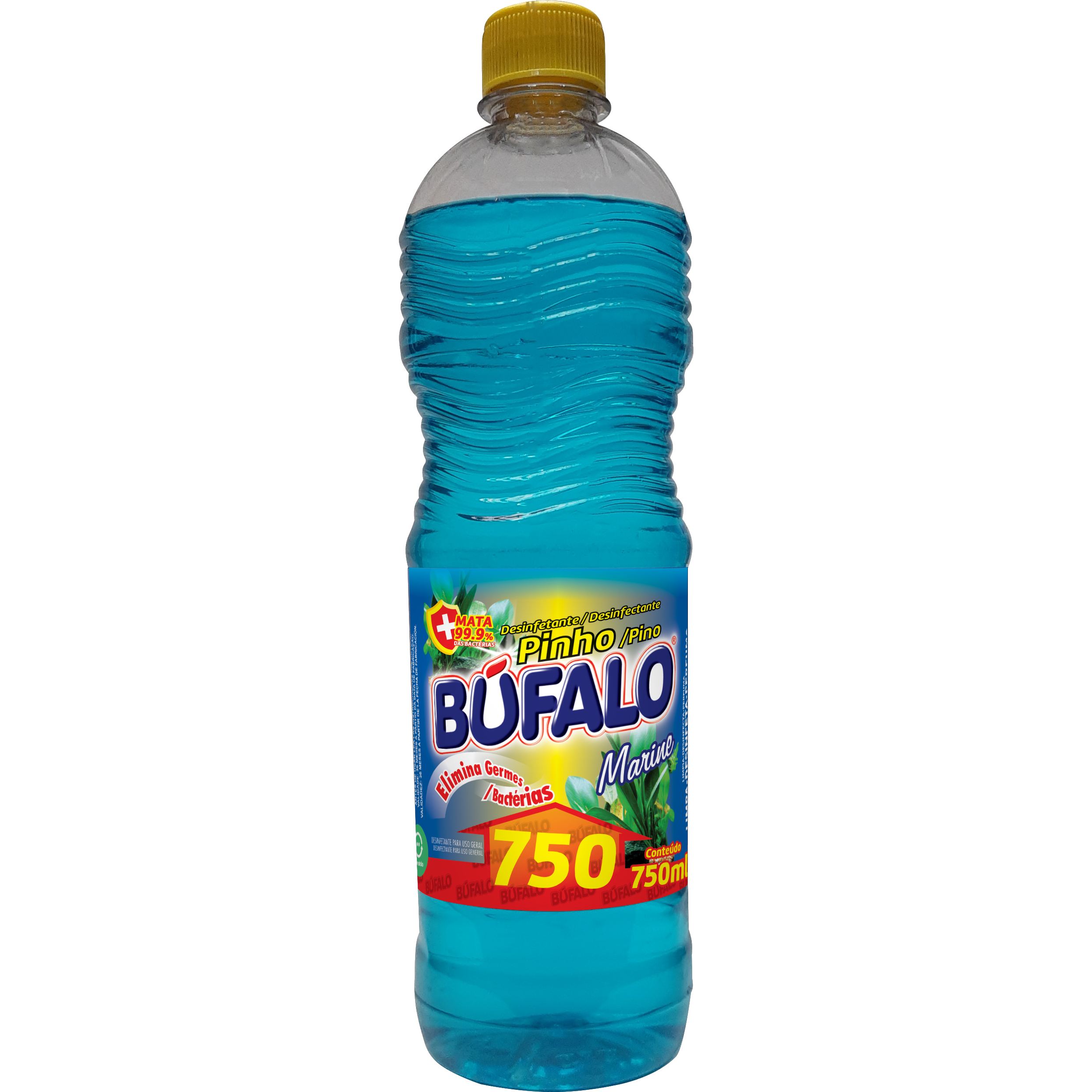 Desinfetante Pinho Búfalo Marine 750 Ml