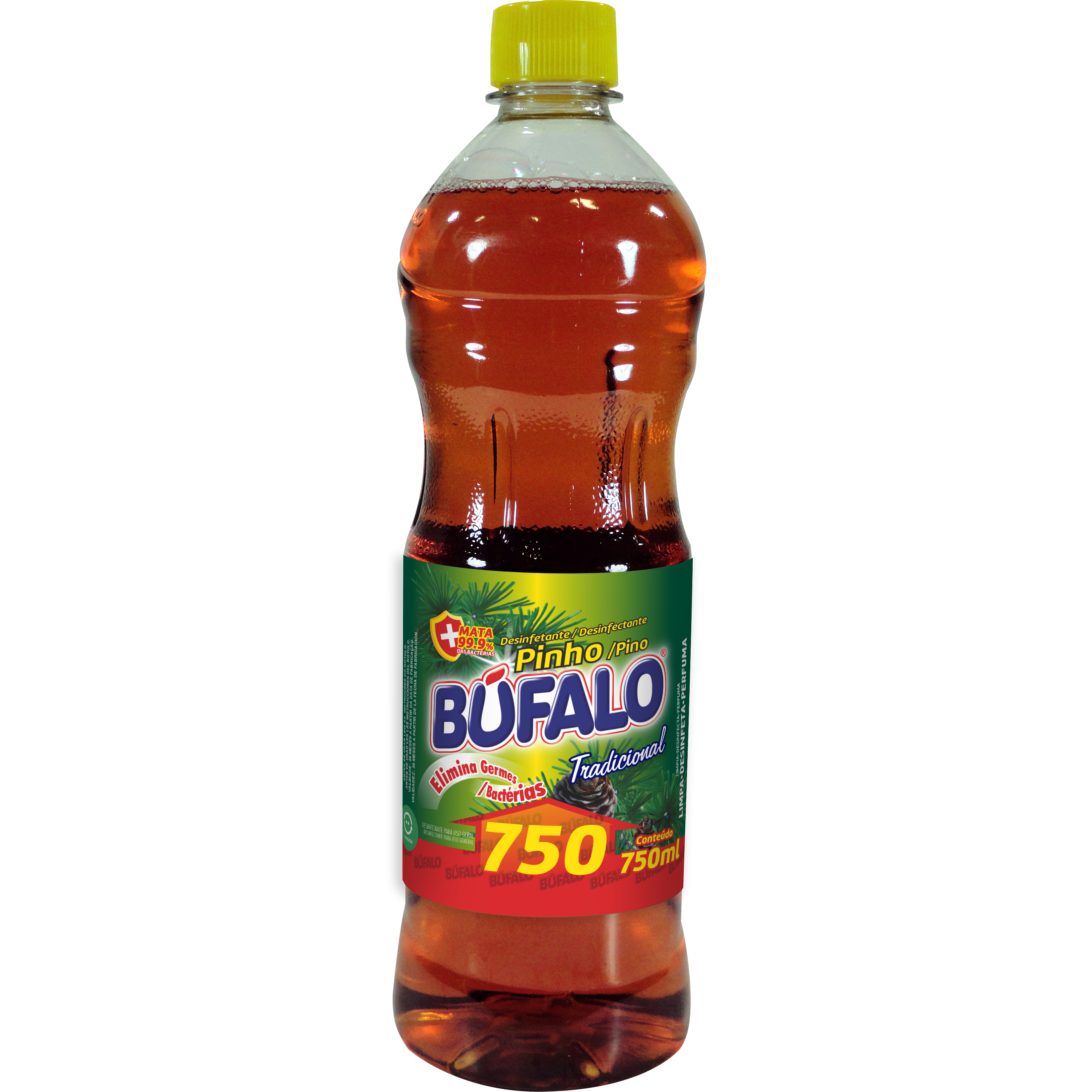 Desinfetante Pinho Búfalo Tradicional 750 Ml