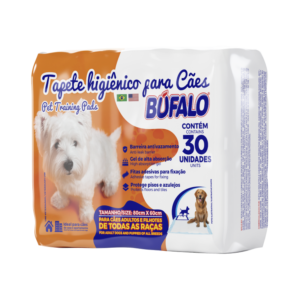 Tapete Higiênico Para Cães 80X60Cm Búfalo Pct