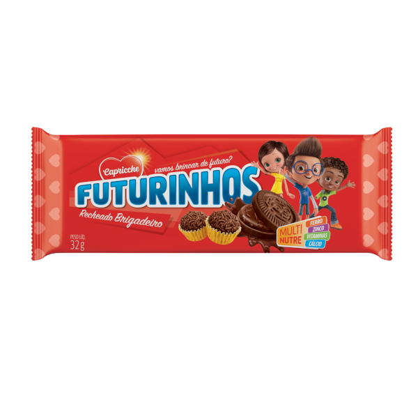 Filled Biscuit Brigadeiro Flavor 32G