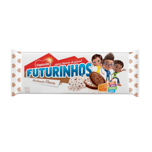 Galleta Rellena Sabor Flocos 32G