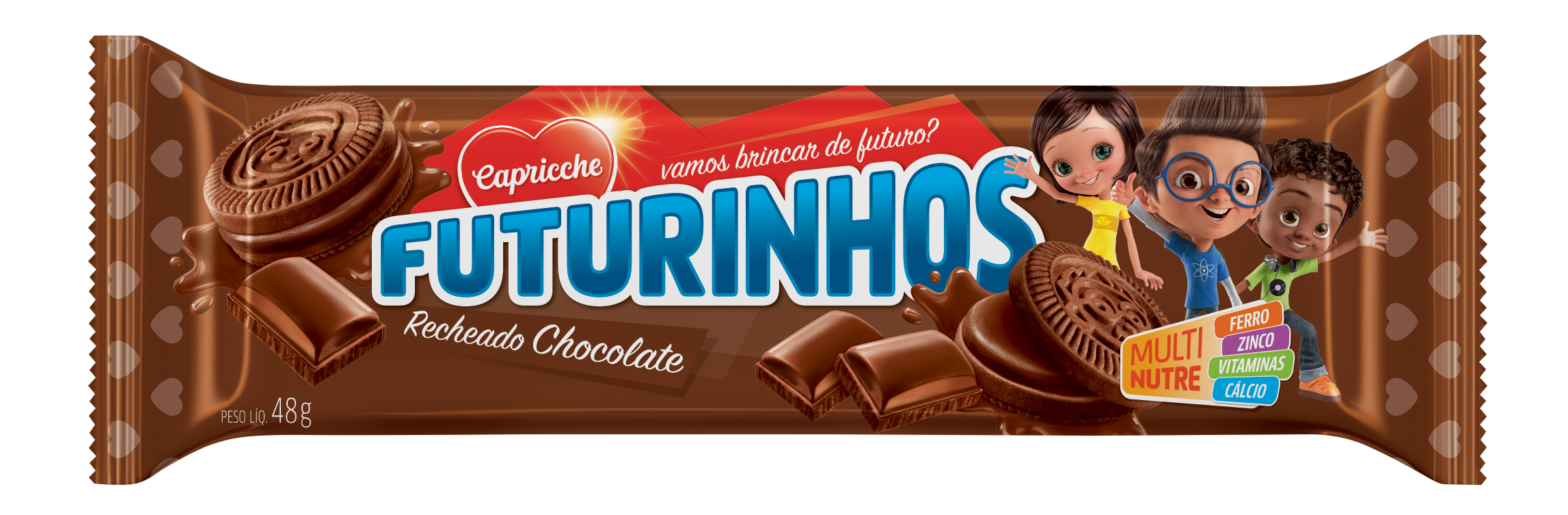 Recheado Chocolate 48G