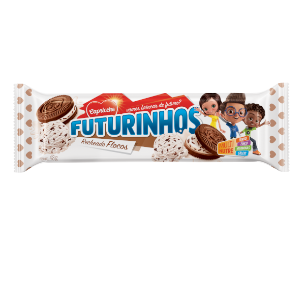 Recheado Flocos 48G