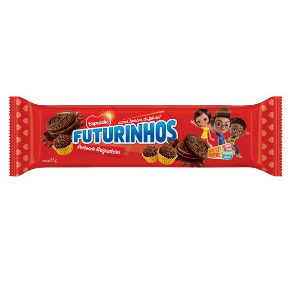 Galleta Rellena Sabor Brigadeiro 65G