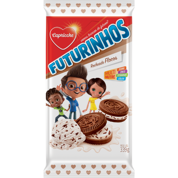Galleta Rellena Sabor Flocos 339G