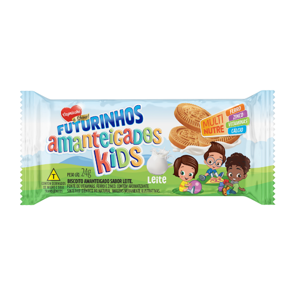 Amanteigado Kids Leite 24G
