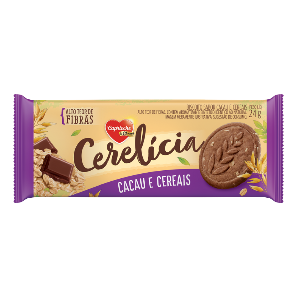 Amanteigado Cerelícia Cacau E Cereais 24G