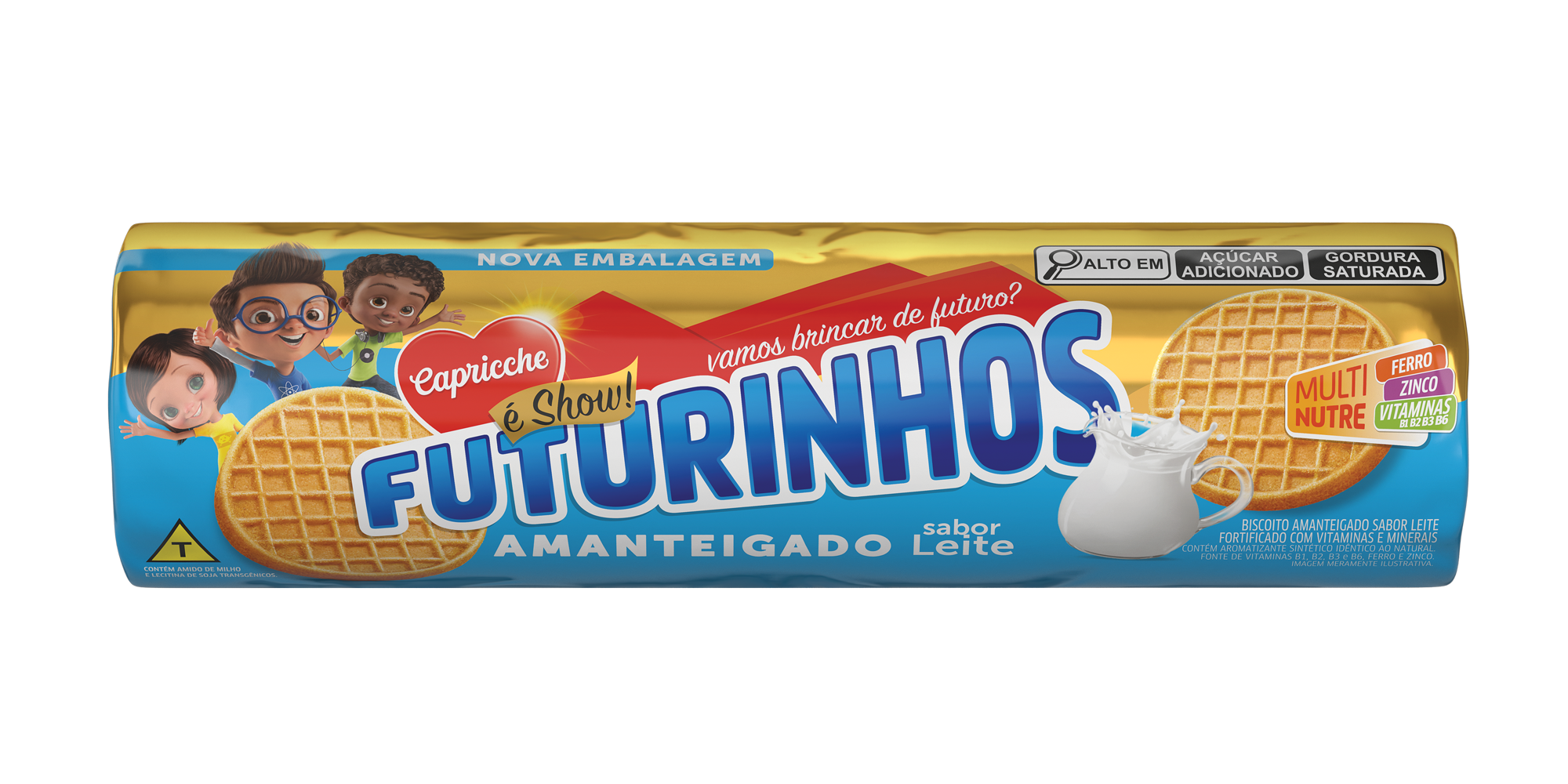 Amanteigado Leite 96G