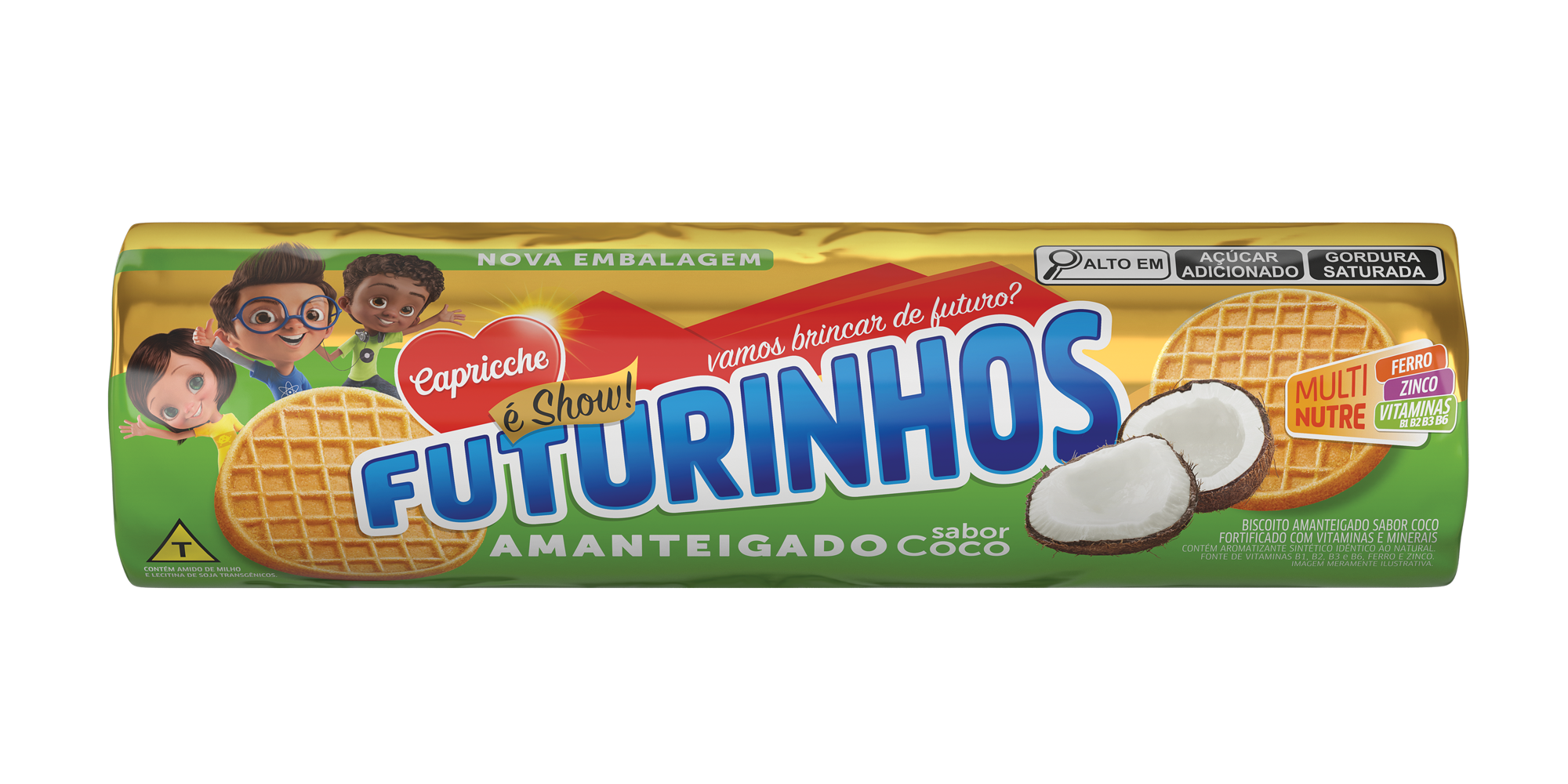 Amanteigado Coco 96G