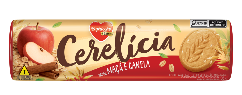 Amanteigado Cerelícia Maçã E Canela 96G