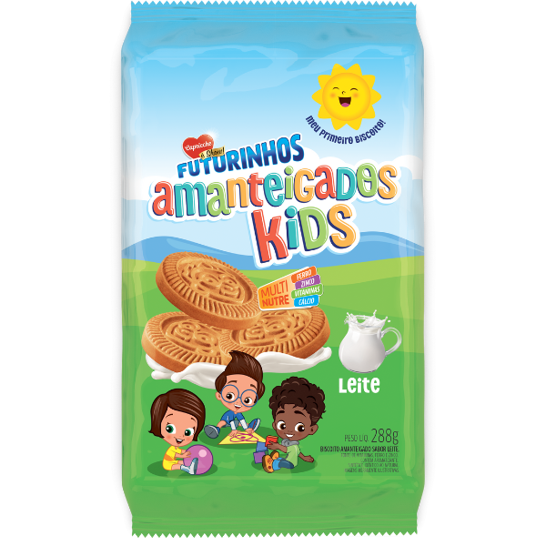 Amanteigado Kids Leite 288G