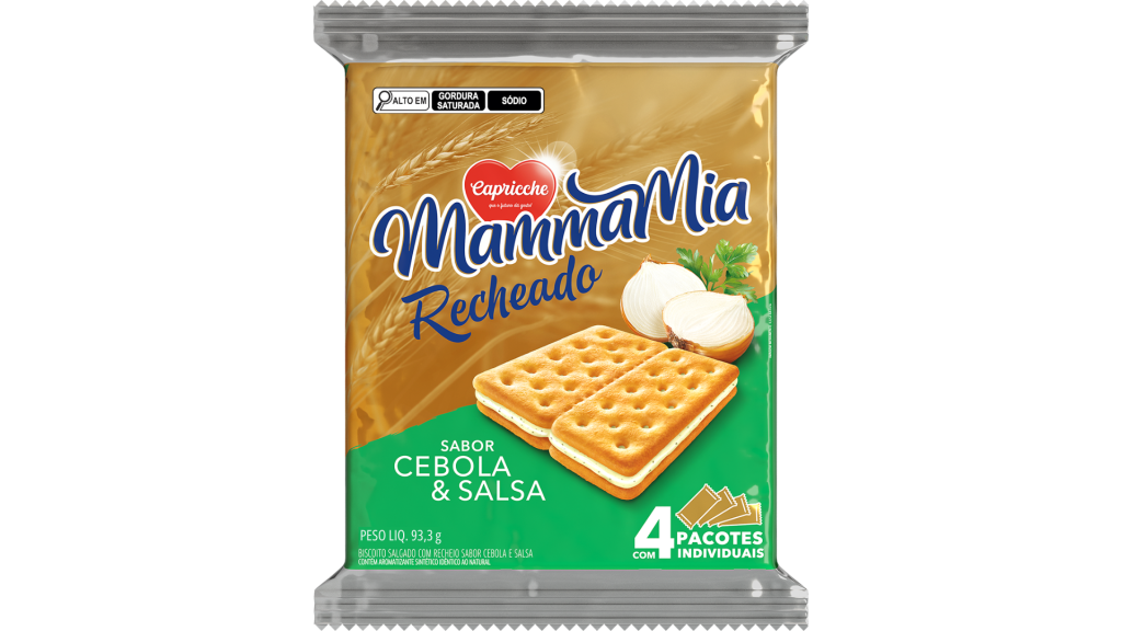 Mammamia Rech Cebola E Salsa 93,3G