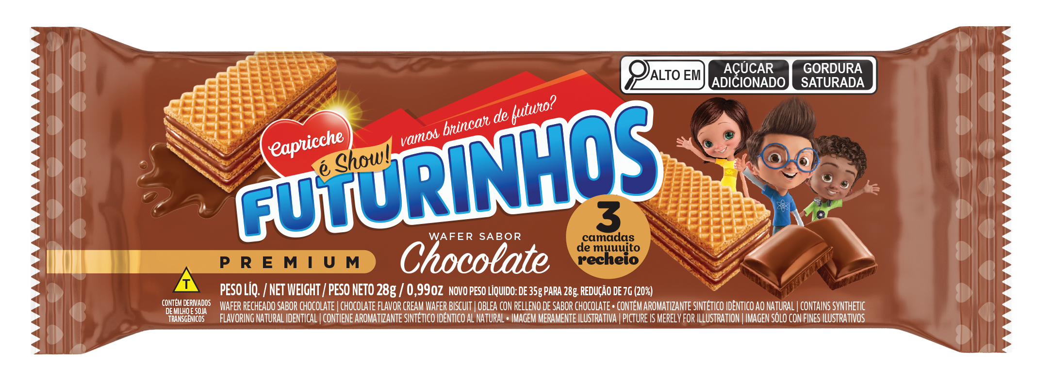 Wafer Chocolate 28G