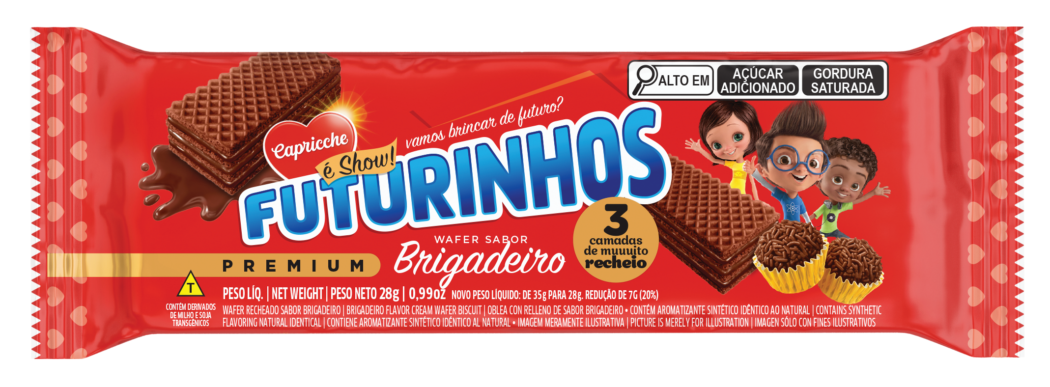 Wafer Brigadeiro 28G
