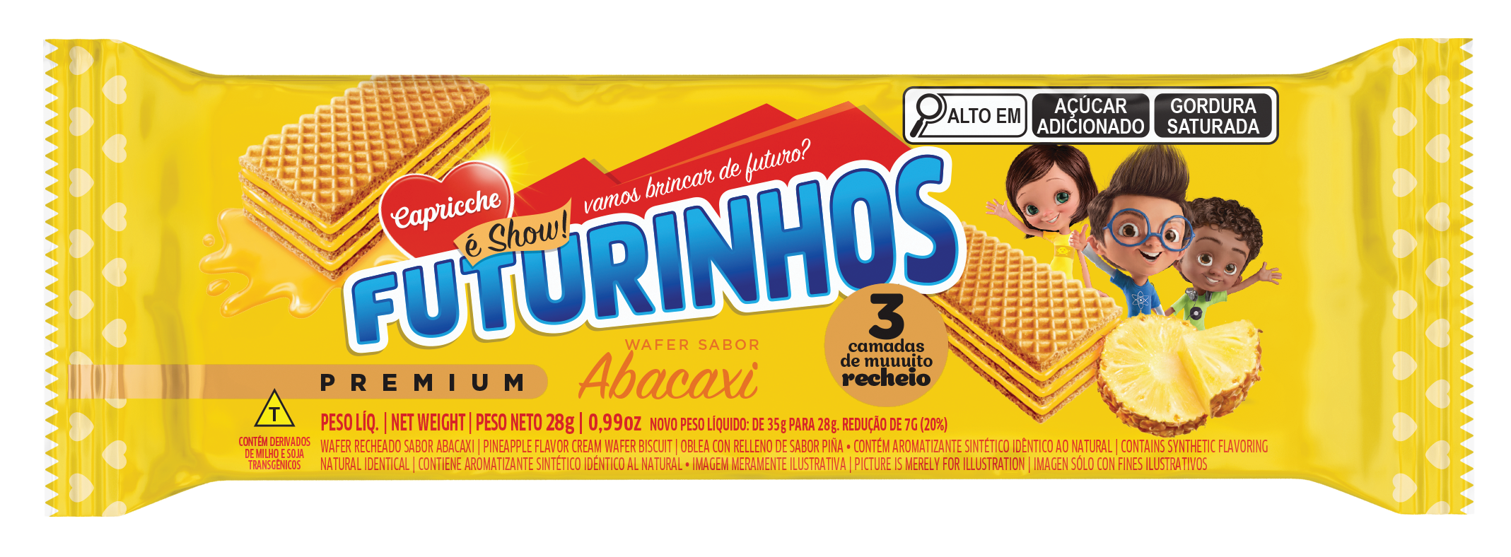 Wafer Abacaxi 28G