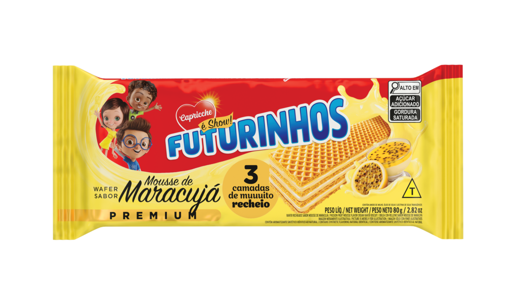 Wafer Mousse Maracuja 80G