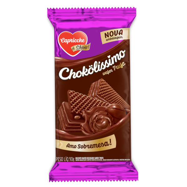 Wafer Chokolíssimo Trufa 90G
