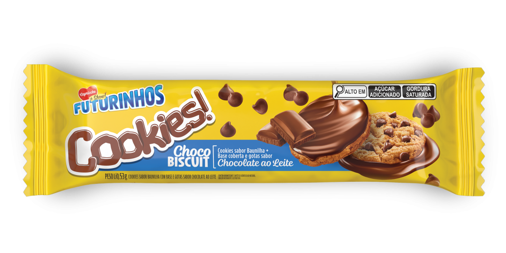 Cookies Baunilha Coberto 53G