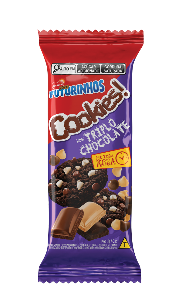 Cookies Triplo Choc 40G