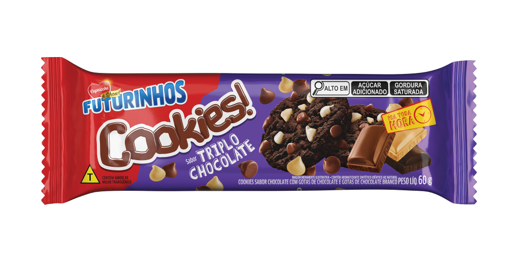 Cookies Triplo Choc 60G