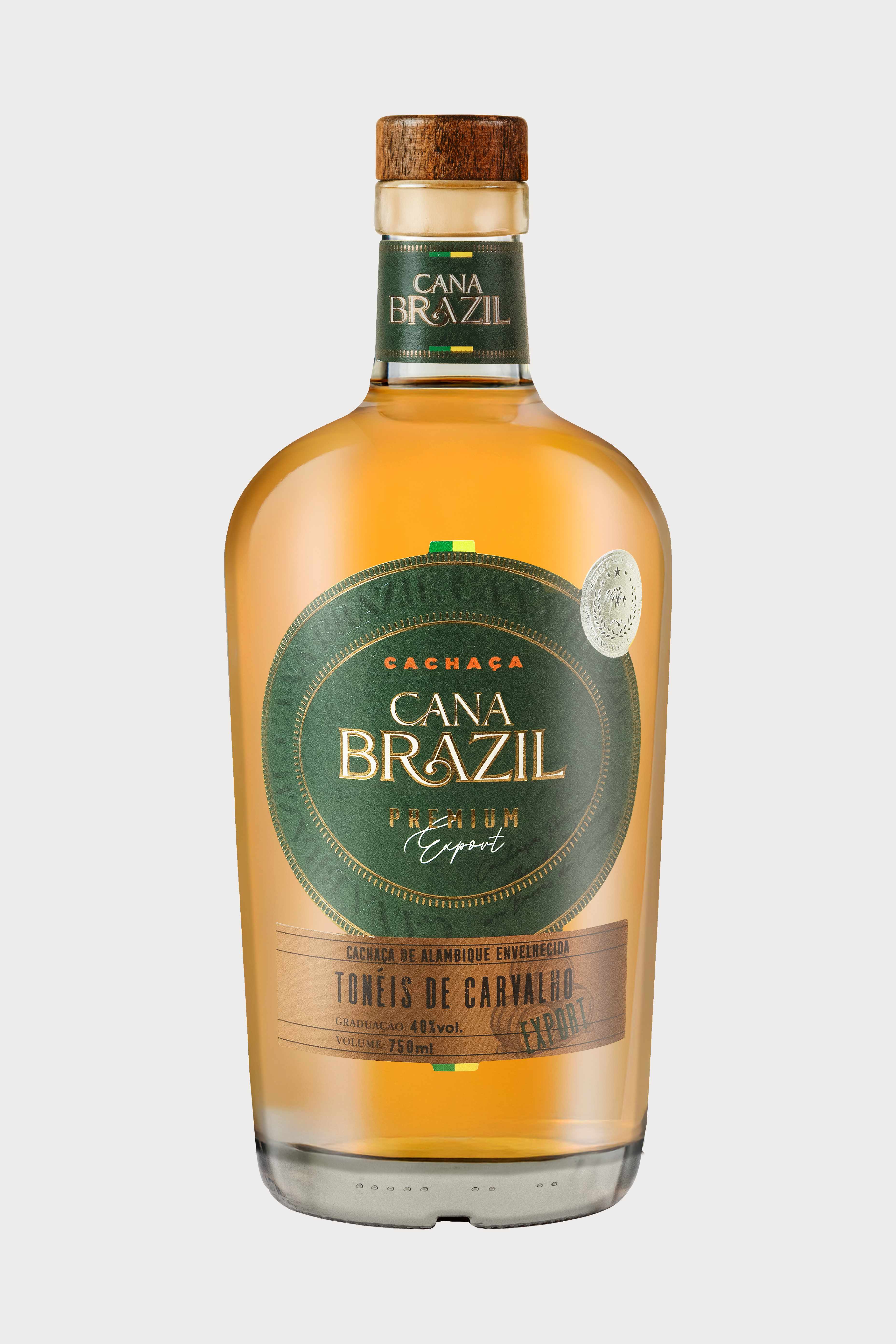 Cachaça Premium C Br Carvalho 740Ml