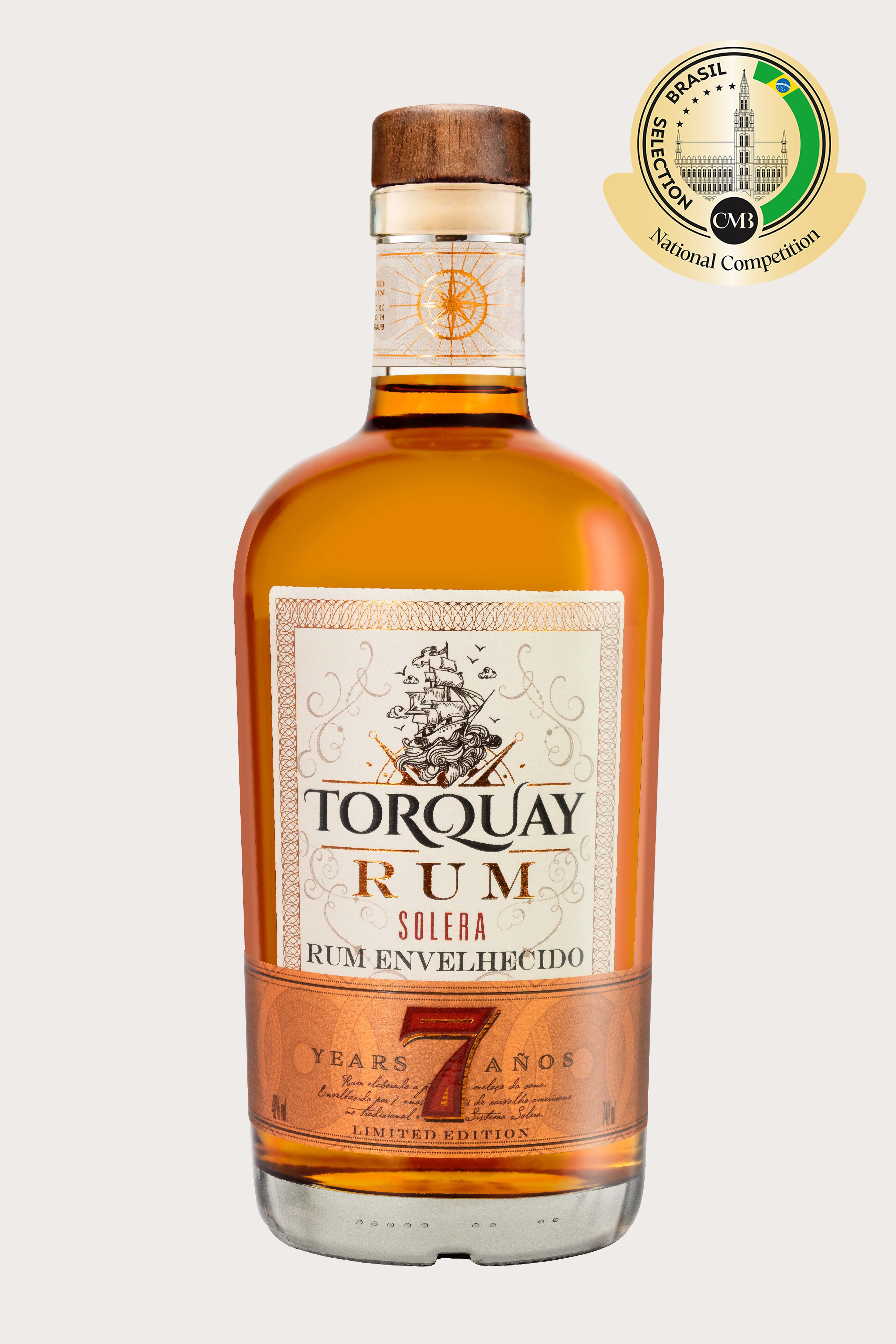 Rum Torquay 7 Anos 740 Ml