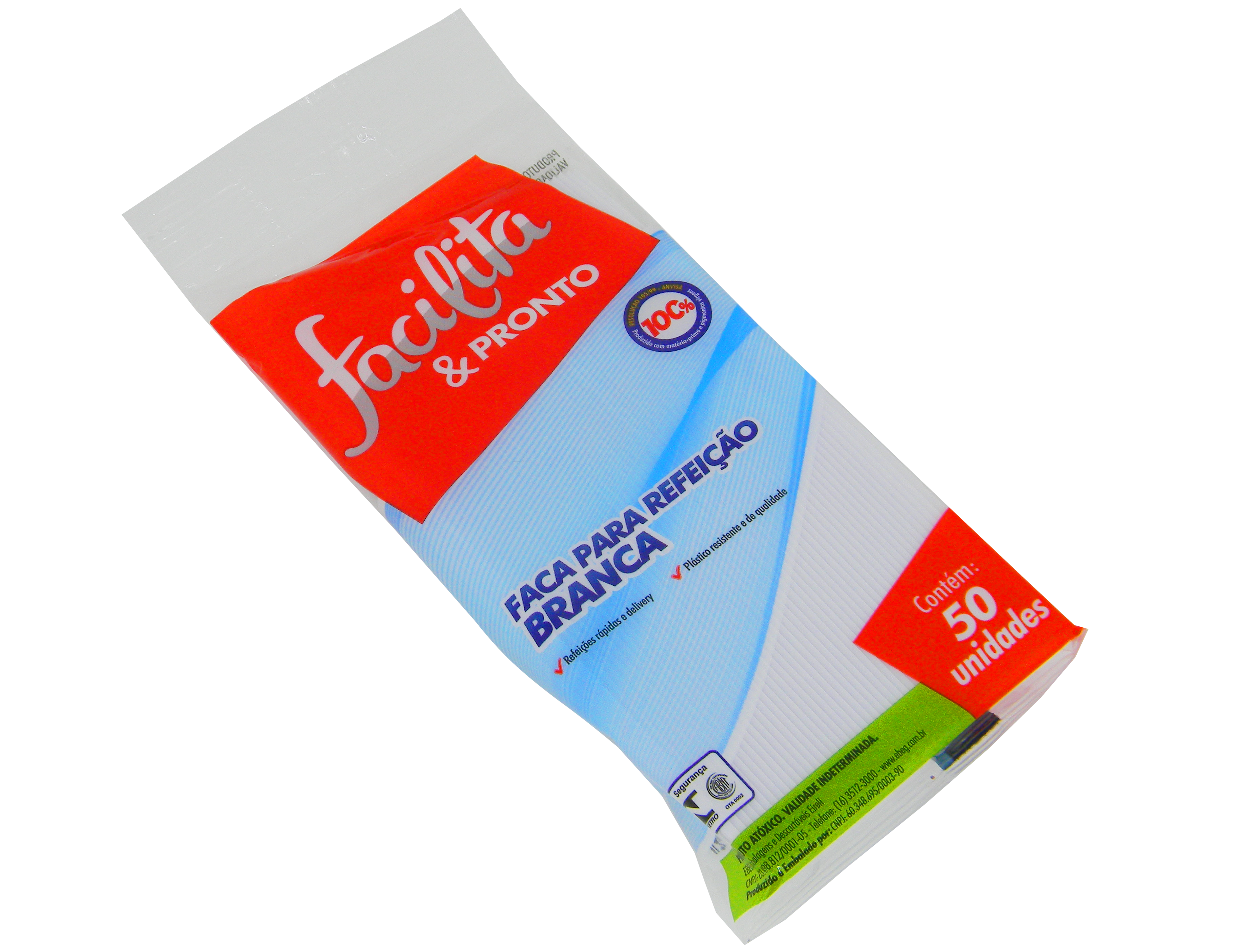 Faca Refeição Branco