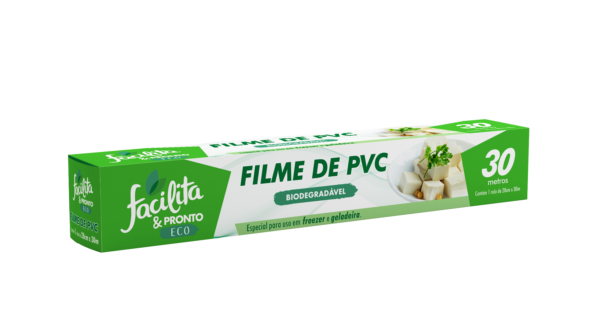 Filme Pvc Eco 28 Cm X 30 Mts