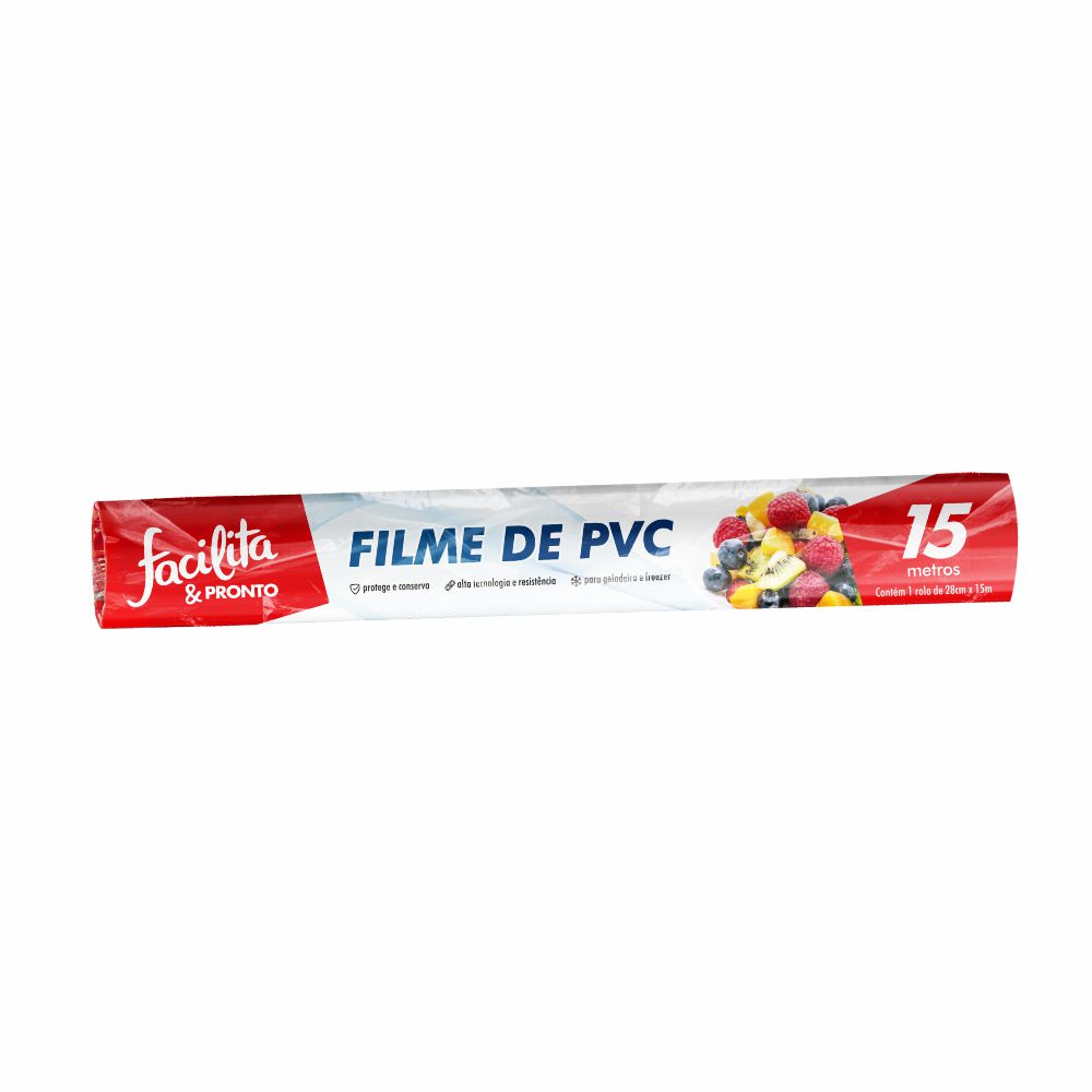 Filme Pvc Flowpack 28X15