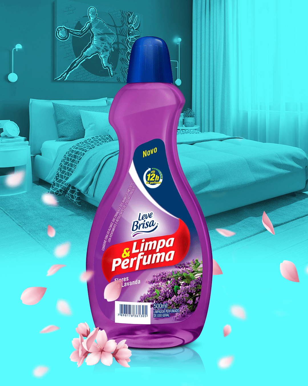 Limpador Perfumado Lavanda 500Ml