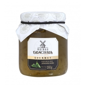 Geleia Gourmet de Pimenta Verde 260g